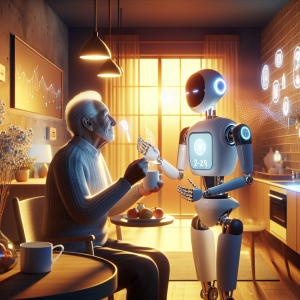 Elderly Embrace A.I. Robots to Maintain Independence Amid Caregiver Shortage