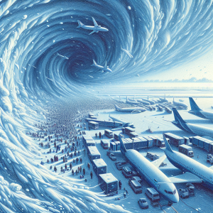 “Monster Winter Storm Grounds Thousands of Flights Across U.S., Travel Chaos Ensues”