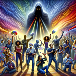 Iranian Artists and Journalists Defy Repression with Powerful Protest Art and Clandestine Reporting
